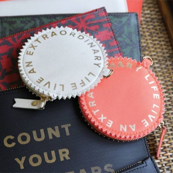 India Hicks Watch Coin Purse - Ivory - New - Picture 4 of 4